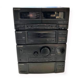 Aparelhagem Pioneer SX-P630+Deck PDC-P630T 2xCassetes/2xCDs