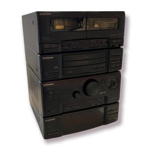 Aparelhagem Pioneer SX-P630+Deck PDC-P630T 2xCassetes/2xCDs