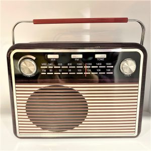 Mala Retro Radio 27x19,5x11cm