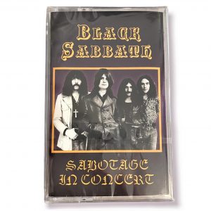Cassete Audio - Black Sabbath – Sabotage In Concert