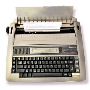 Maquina Escrever Panasonic Electronic Typewriter R195