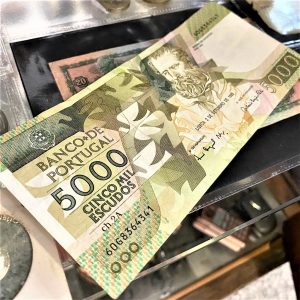 Nota 5000 Escudos 1993 Antero Quental, 02091993 P#184F