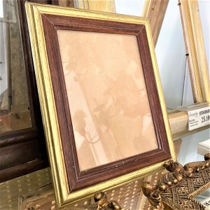 Moldura Madeira Acabamento Dourado 150x200 mm