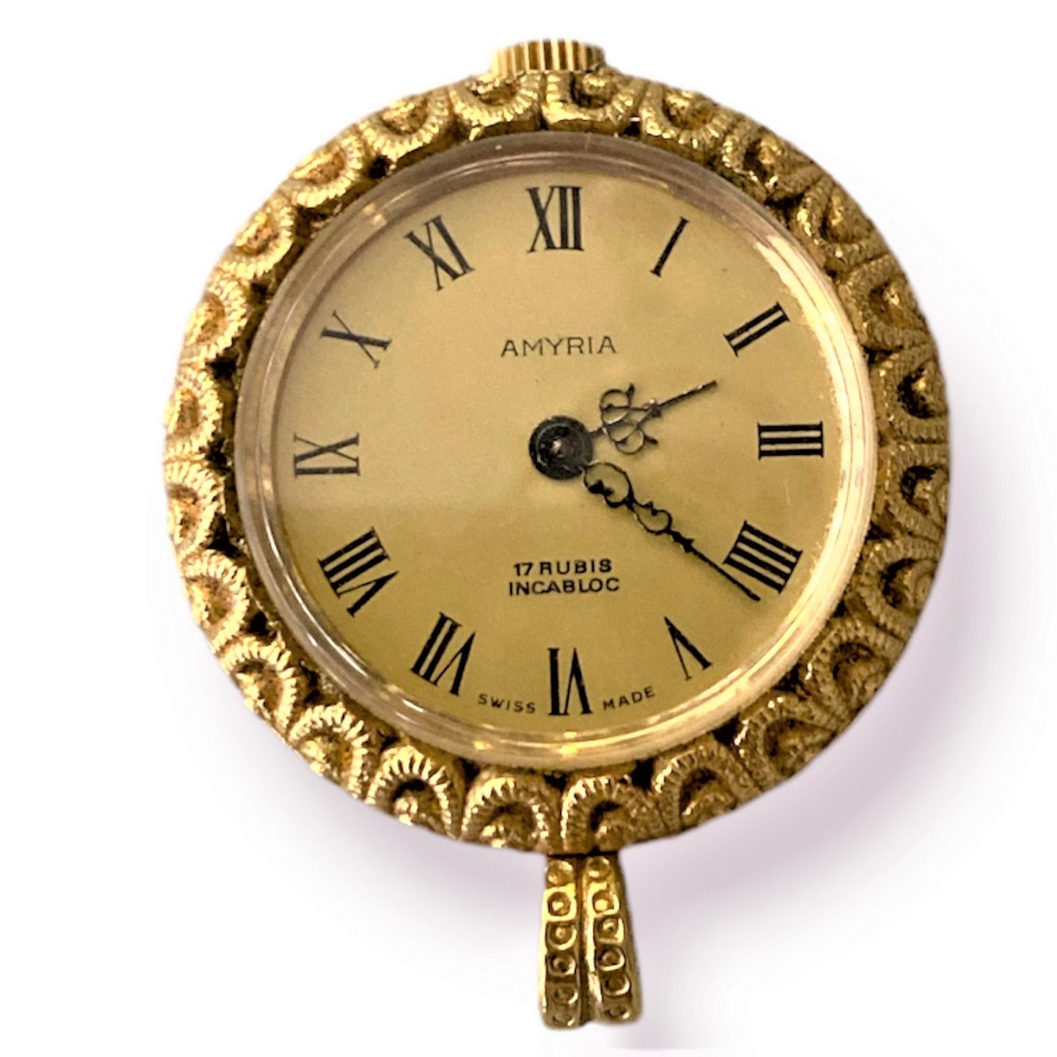 Relogio Bolso Amyria 17 Rubis Incabloc – Back2Life.pt