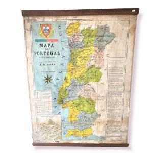 Mapa Portugal Continental J.R. Silva