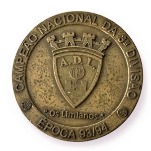 Medalha Bronze Campeão Nacional 3ª Divisão 93/94 ADL