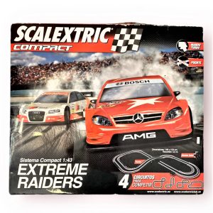 Caixa Scalextric Compact 1:43 Extreme Raiders