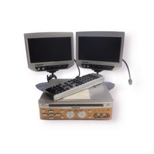Leitor DVD Portatil 7´´ c/2 Monitores Lenco M7001