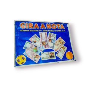 Álbum Completo “Gira a Nota” – 1ª Divisão Nacional 83-84 (Mabilgráfica)