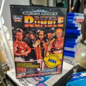 Jogo SEGA Mega Drive WWF Royal Rumble – Completo com Caixa