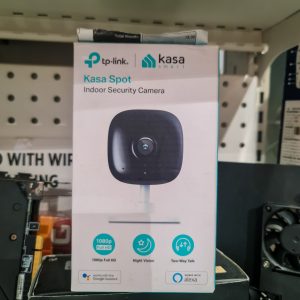 TP-Link Kasa Spot KC100 – Câmara Vigilância Interior 1080p, Visão Noturna, Áudio 2-vias (com caixa)