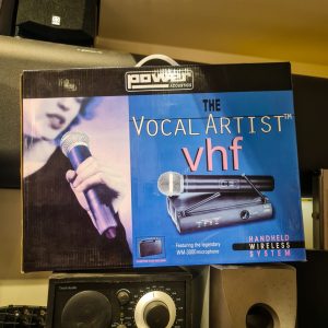 Power Acoustics WM-3000PT (VHF) – Sistema sem fios 1 canal com microfone de cabeça + maleta