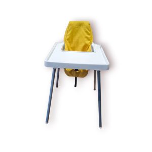 Cadeira de Papa IKEA ANTILOP com Almofada — Prática, Fácil de Limpar, Ideal para Bebé