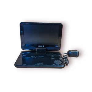 Leitor de DVD Portátil Mitsai DP9302 – Ecrã 9” com Carregador Original