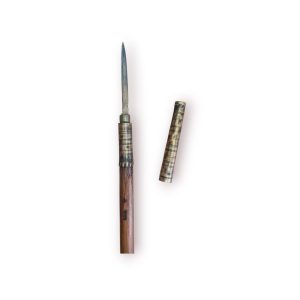 Vara Gado Tradicional Madeira c/ Espigão Metálico – 162 cm