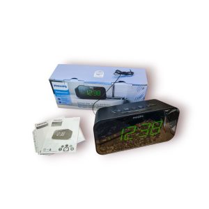 Rádio Despertador Philips TAR3306/12 – Série 3000 com visor LED grande (Novo, nunca usado)