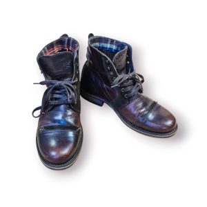 Botas Levi’s® em Pele Castanha – Tamanho 40