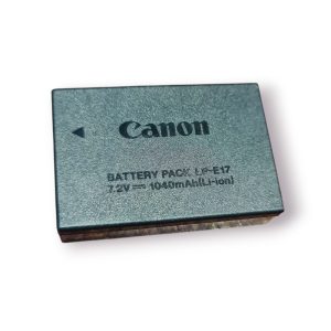 Bateria Original Canon LP-E17 – 7.2V / 1040mAh (Li-ion)