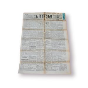 Jornal “Il Secolo” – Edição de 26/27 Setembro 1895 (Milão)