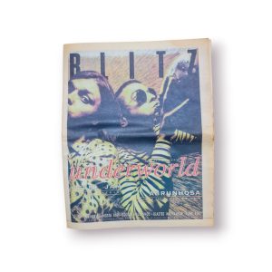 Jornal BLITZ – Capa “Underworld / Pearl Jam / António Abrunhosa” (Portugal, década de 1990)