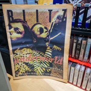 Jornal BLITZ – Capa “Underworld / Pearl Jam / António Abrunhosa” (Portugal, década de 1990)