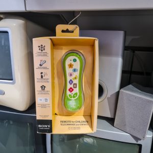 Comando Infantil Sony RM-KZ1T – “Remote for Children” – Verde – Novo com caixa original