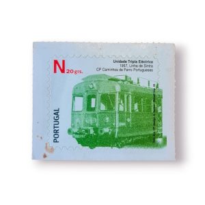 Selo “Unidade Tripla Eléctrica 1957 – Linha de Sintra” – CP Caminhos de Ferro Portugueses (Portugal, 2009)