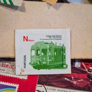 Selo “Unidade Tripla Eléctrica 1957 – Linha de Sintra” – CP Caminhos de Ferro Portugueses (Portugal, 2009)