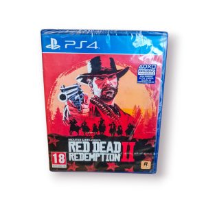 Jogo Red Dead Redemption II – PS4 (Rockstar Games, Selado, 17x13,5x1,5 cm)