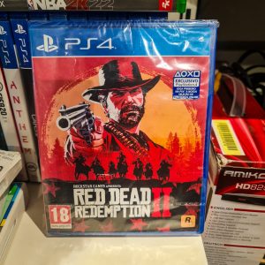 Jogo Red Dead Redemption II – PS4 (Rockstar Games, Selado, 17x13,5x1,5 cm)