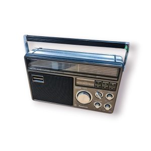 Rádio Vintage Panasonic RF-1410LBS – Multibanda GX701 / FM-AM-SW / Anos 80
