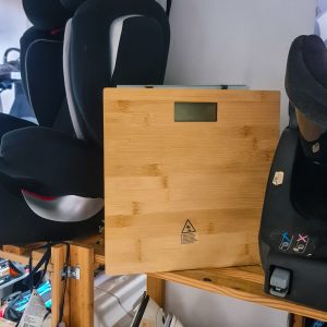 Balança Digital Bambu Natural (Aspeto Madeira)