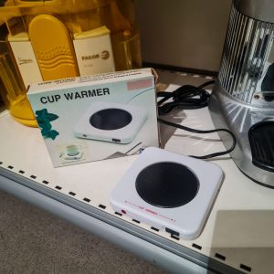 ☕ Aquecedor Elétrico de Canecas (Cup Warmer) – 220V | Manter bebidas quentes por mais tempo