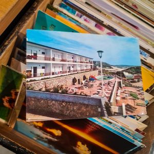 Postal Antigo – Hotel Golf Mar, Termas do Vimeiro (Portugal) – “Terraces Looking Over the Sea”