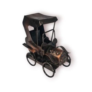 🚗 Mini Escultura Artesanal Cobre – Carro Vintage Decorativo (37 g)