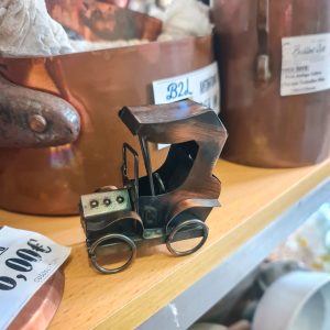 🚗 Mini Escultura Artesanal Cobre – Carro Vintage Decorativo (37 g)