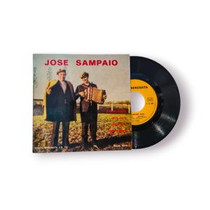 🎶 Vinil Single José Sampaio – Disco Serenata J.S. 131 (45 RPM) – VG+
