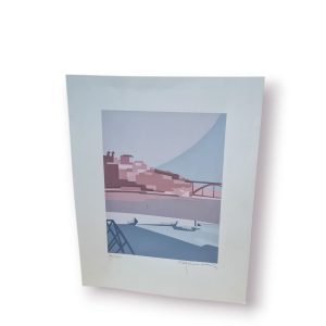 Serigrafia “Douro” – Zé Penicheiro (1993) – Edição Limitada 79/175 – 43×35 cm