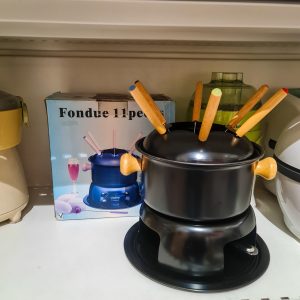 🍲 Conjunto Fondue 11 Peças – Novo, Nunca Usado, com Caixa