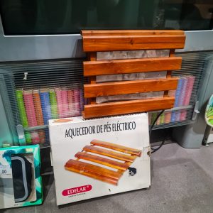 🔥 Aquecedor Pés Elétrico Madeira (Fabricado em Portugal)