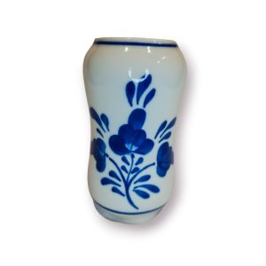 🏺 Vaso Louça Tradicional de Viana do Castelo – Faiança Portuguesa Azul e Branco