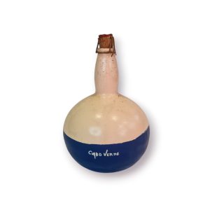 🍶 Garrafa Decorativa Cerâmica – Cabo Verde | Artesanal