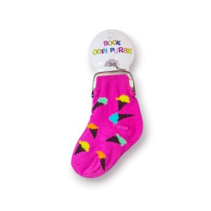 🧦💰 Porta-Moedas Criativo Forma Meia (Sock Coin Purse)