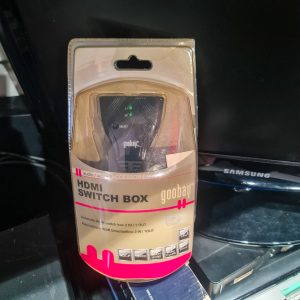 🎛️ HDMI Switch Box Goobay AVS 46 – Comutador Automático HDMI 2 IN / 1 OUT – Full HD 1080p – Novo