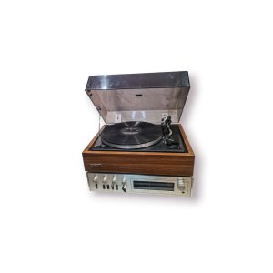 🎶 Sistema Hi-Fi Vintage Onkyo Dynamic Four 800 – Gira-Discos + Amplificador Estéreo (Anos 70)