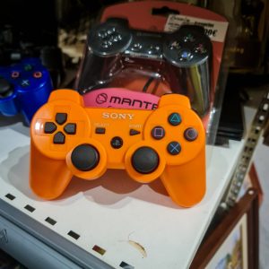 🎮 Comando Sony DualShock 3 Original – Laranja | Wireless | PS3