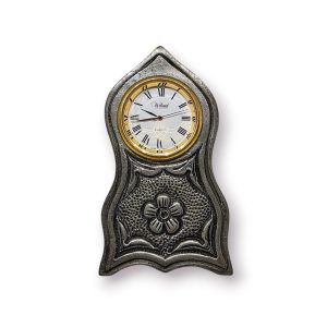 🕰️ Relógio Mesa Estanho 97% J.S.I. – Made in Portugal (9 cm)