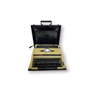 ⌨️ Máquina Escrever Rover 3000 – IMC Spa, Made in Italy – Portátil com Mala | A Funcionar