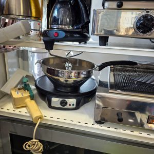Passe-Vite Manual Aço Inox com Manivela – 24cm – Clássico Tradicional