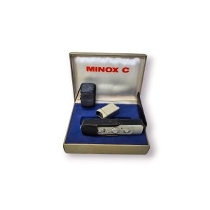 📸 MINOX C – Câmara Espiã Subminiatura 8x11 – Completa com Caixa Original – A Funcionar